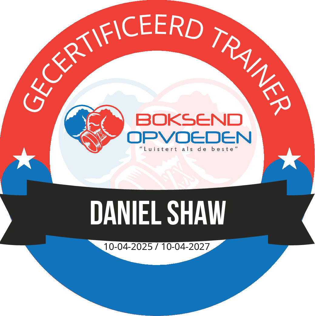 Boks certificaat Daniël Shaw